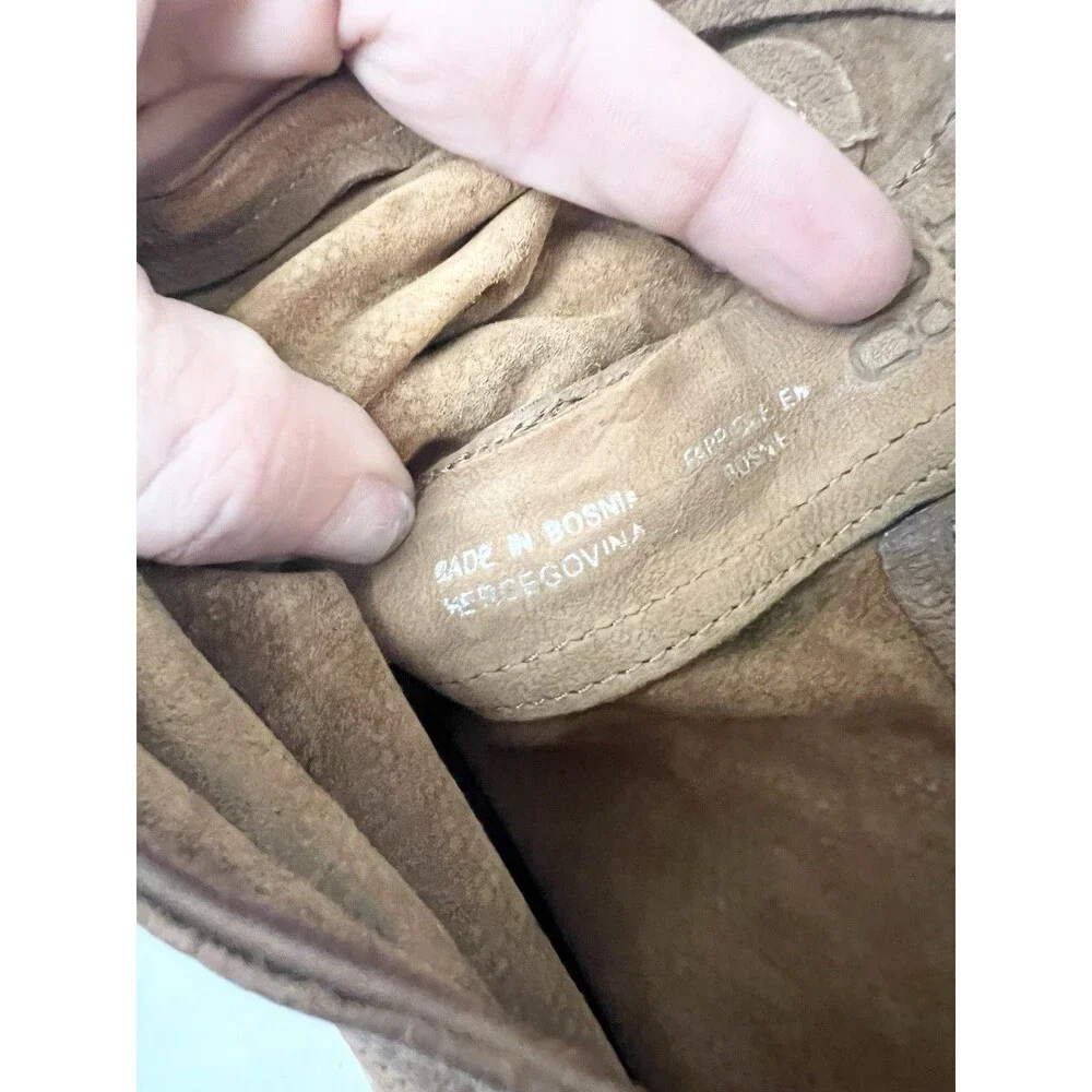 A.S.98 Morgan Open Toe Bootie  Sandals. Soft, buttery leather Size 39 8.5